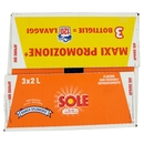 Sole Detersivo lavatrice Bianco Splendente 120 lavaggi 3 x 2 L